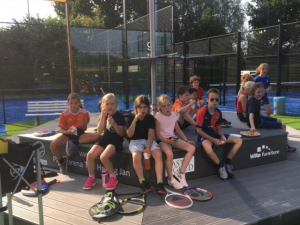 Jeugd moe na Padeltraing